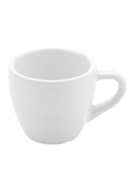 Imagen 2 del producto SET 4 TAZA CAFE EXPRESSO MELAMINA BLANCO 89ML