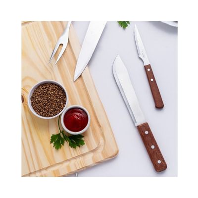 Imagen 2 del producto TENEDOR ASADO 43 CM MANGO BLANCO LÍNEA DURAFIO