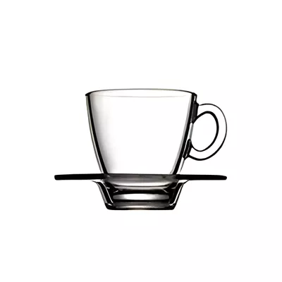 Imagen 1 del producto SET DE 6 TAZAS DE TE CON PLATILLO 215 CC. LINEA AQUA