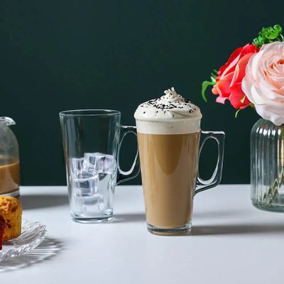 Imagen 2 del producto SE DE 2 TAZAS VIDRIO CON AZA 385CC LINEA VELA