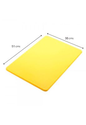 Imagen 2 del producto Tabla De Corte Amarilla 51 X 38 Cm