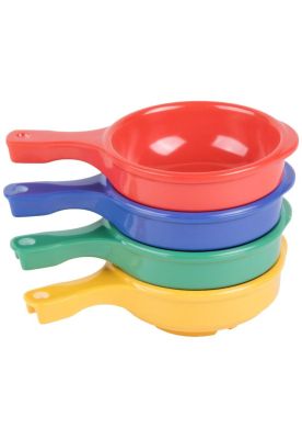 SET DE 4 BOWL DE MELAMINA COLORES SOPA 336 ML
