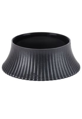 PEDESTAL PLATO TORTA NEGRO