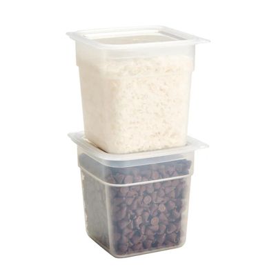 Imagen 2 del producto RECIPIENTE GRADUADO CUADRADO POLIPROPILENO 1 LTS CON TAPA