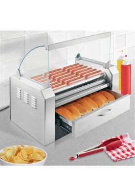 Imagen 2 del producto ROSTIZADOR DE VIENESAS CZ-11W CON CUPULA Y CAJON DE PAN VOLTER