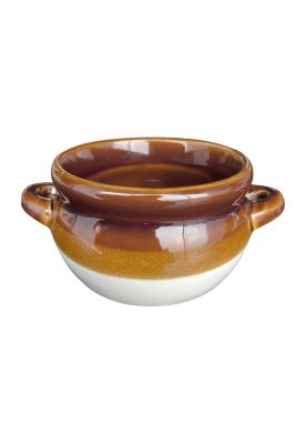 Imagen 1 del producto Set De 4 Bowl Ceramica 12 X 7.5 Cm Café Linea Jalisco