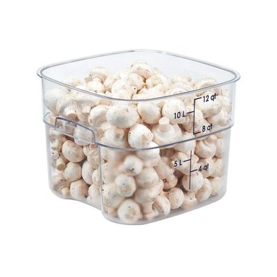 Imagen 2 del producto RECIPIENTE GRADUADO CUADRADO POLICARBONATO 12 LITROS