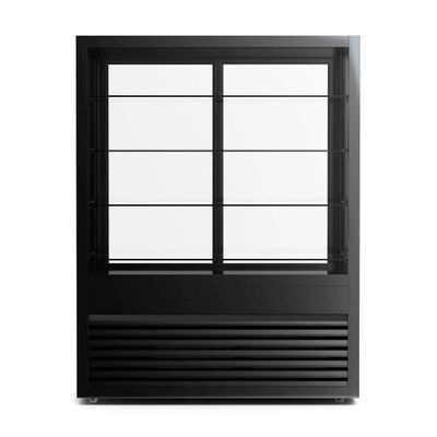 Imagen 2 del producto VITRINA VERTICAL REFRIGERADA NEGRA LED 800 LTS NORKALT