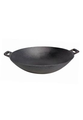 WOK HIERRO CON AZAS 31 CM BRIVA