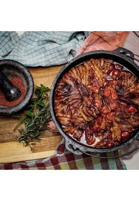 Imagen 2 del producto OLLA DE HIERRO NEGRA 25.5 X 10 CM