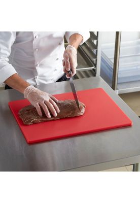 Imagen 2 del producto TABLA DE CORTE ROJA 45X30 CM