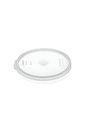Tapa Redonda Transparente Para Recipiente 2.1 Y 4.2 Litros