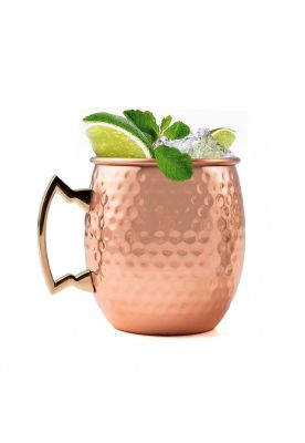 Set de 4 Mug Moscow Mule Vasos Cobre Cóctel 500cc