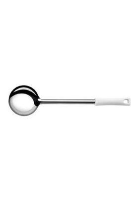 CUCHARON ACERO INOX 65 ML MANGO BLANCO DURAFIO