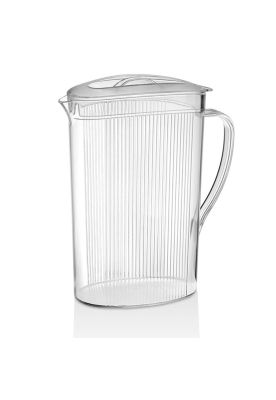 JARRO POLICARBONATO CON TAPA 2.2 LITROS