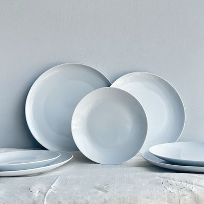 Set de Platos Porcelana Principal 27 Cm Coupe Línea Padua