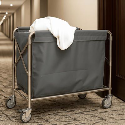 Imagen 2 del producto Carro Ropa Sucia Plegable 85X45X85 Cm