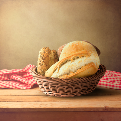 Imagen 2 del producto PANERA RATTAN PP HEAVY DUTY OVALADA BEIGE18X13X7 CM