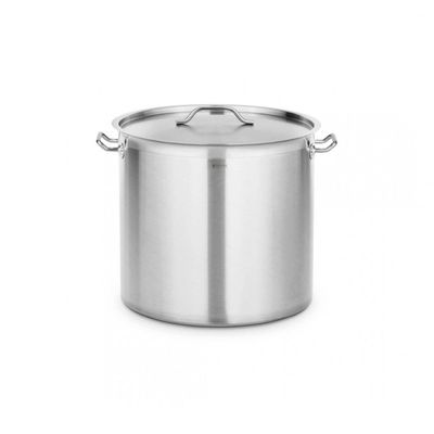 FONDO CON TAPA ACERO INOXIDABLE 33 LITROS