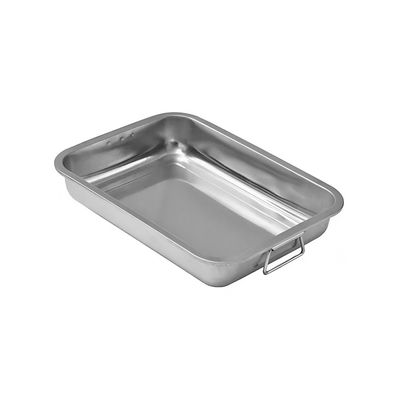 AZAFATE CON AZAS ACERO INOXIDABLE 32X22X7 CM