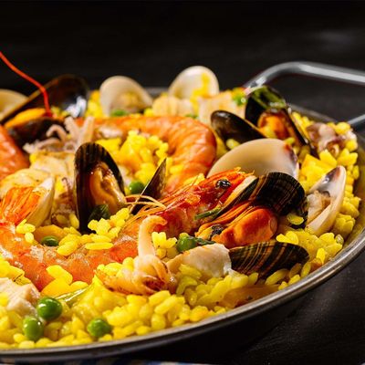 Imagen 2 del producto PAELLERA ACERO INOXIDABLE 34 CM