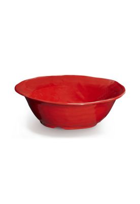 BOWL MELAMINA RDDO NEW YORK 36 CM. ROJO