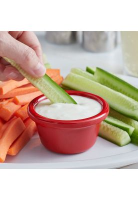 Imagen 2 del producto SET DE RAMEKIN MELAMINA ROJO 60 ml