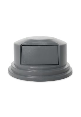 TAPA DOMO GRIS PARA BASURERO  BRUTE 208 LTS