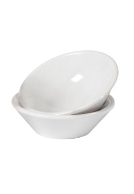 Set De 6 RAMEKIN OVALADO MELAMINA BLANCO 44ML