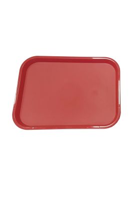 BANDEJA FAST FOOD 30 X 40 CM ROJO