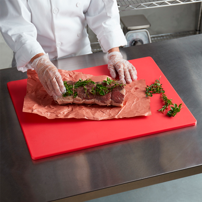 Imagen 2 del producto TABLA DE CORTE ROJA 51X38 CM