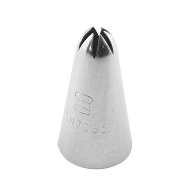 BOQUILLA ESTRELLA 6P ACERO INOXIDABLE Ø9XØ18X35 MM