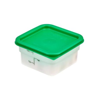 Imagen 2 del producto TAPA VERDE RECIPIENTES POLICARBONATO GRADUADOS 2 Y 4 LITROS MOD- SFC2