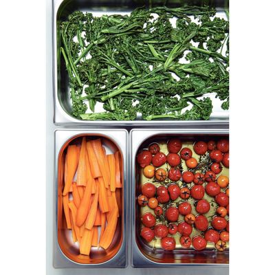 Imagen 2 del producto CONTENEDOR GASTRONOMICO ACERO INOXIDABLE GN 2/1 X 2CM