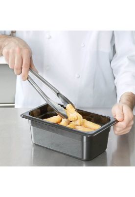 Imagen 2 del producto CONTENEDOR POLICARBONATO NEGRO 1/4x10 cm