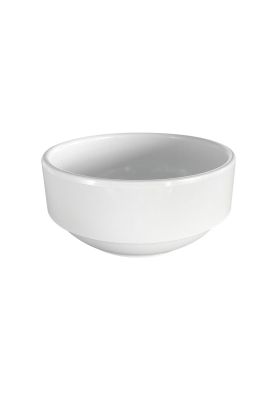 Imagen 2 del producto POCILLO MELAMINA REDONDO BLANCO 12 CM LINEA CLASICA