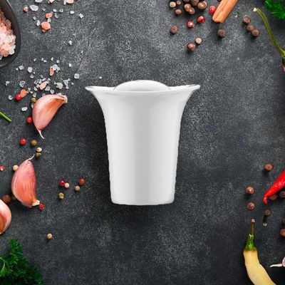 Imagen 2 del producto SET DE 6 PIMENTERO PORCELANA LÍNEA OVAL