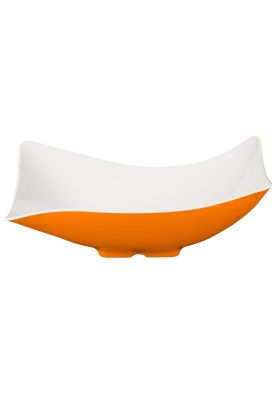 Imagen 2 del producto BOWL ONDEADO NARANJO MED. 27x41 cm