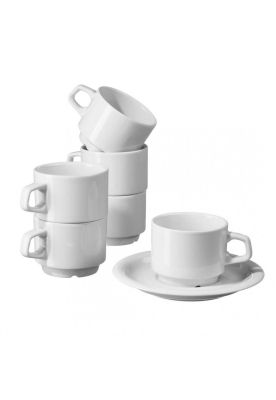 Imagen 2 del producto Set De 6 TAZA CAFÉ 80 cc LÍNEA DUNYA