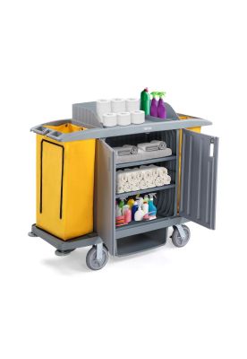 Imagen 2 del producto Carro Mucama Con Puertas Xl