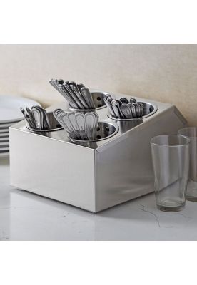 Imagen 2 del producto ORGANIZADOR DE CUBIERTOS JW ACERO INOXIDABLE