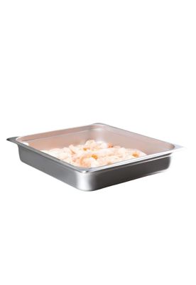 Contenedor Gastronomico Gn 2/3 X 6.5 Cm Ac Inox