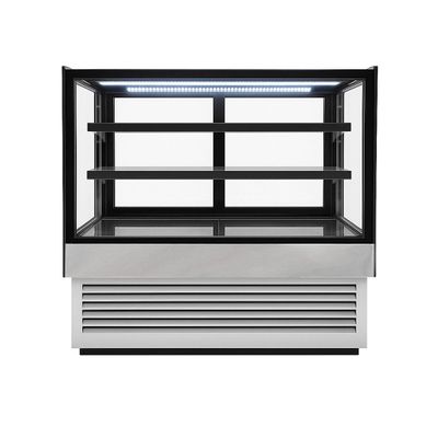 VITRINA PASTELERA RECTANGULAR LÍNEA MARKET 1800 X 700 X 1200 MM NORKALT