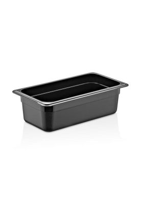 CONTENEDOR GN POLICARBONATO NEGRO 1/9 X 6.5 CMS
