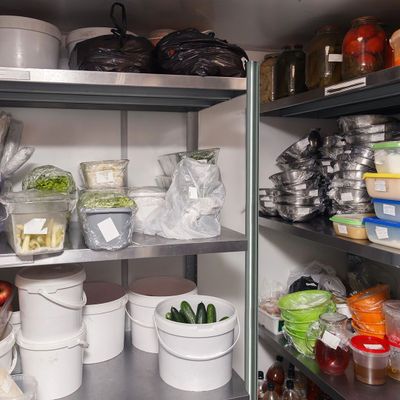 Imagen 2 del producto ESTANTERÍA ACERO INOX LISA 90x60x155 cm