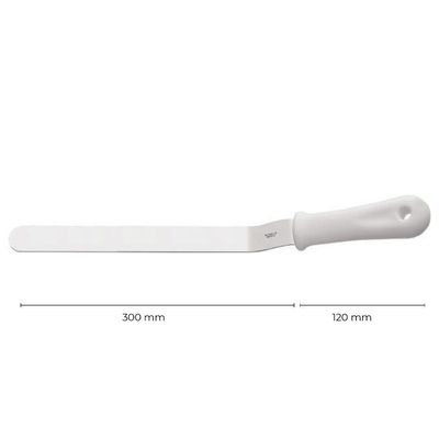 Imagen 2 del producto ESPATULA CURVA 30 cm MANGO BLANCO
