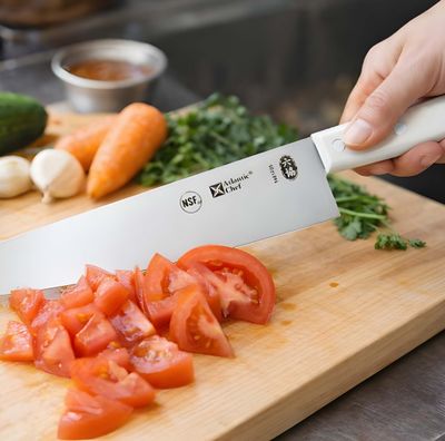 Imagen 2 del producto Cuchillo Chef Monoblock Premium Blanco 27 Cm