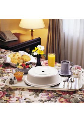 Imagen 2 del producto CUBREPLATOS POLICARBONATO BEIGE 27.4 CM