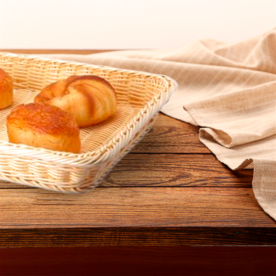 Imagen 2 del producto PANERA RATTAN HEAVY DUTY RECTANGULAR 1/1X6.5 CM