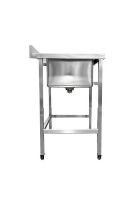 Imagen 2 del producto LAVADERO MURAL 1 TAZA ACERO INOX 60X60X85 CM